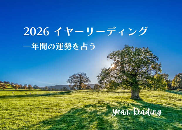 2026年の年運を占うメニュー各種(イヤーリーディング2026)